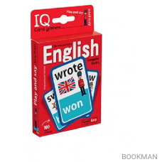 IQ Card games. English. Irregular verbs. Easy Level (100 карт)