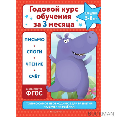 Годовой курс обучения за три месяца: для детей 5-6 лет