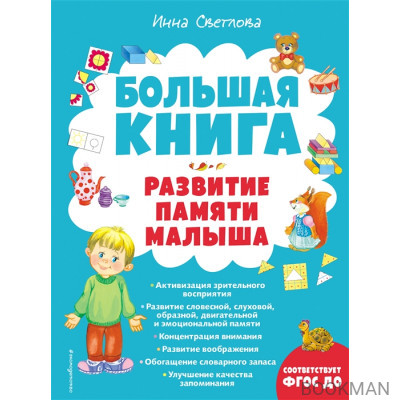 Большая книга. Развитие памяти малыша