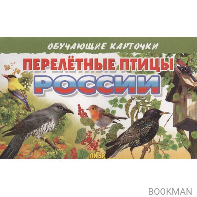 Обучающие карточки. Перелетные птицы России