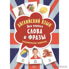 Английский язык. Мои первые слова и фразы. Дидактические карточки 60 шт