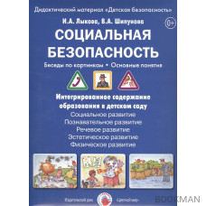 Социальная безопасность. Беседы по картинкам. Основные понятия. Дидактический материал "Детская безопасность"