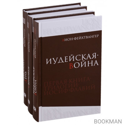 Иосиф Флавий. Трилогия: Иудейская война, Сыновья, Настанет день (комплект из 3 книг)