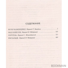 Петер Каменцинд. Под колесом. Гертруда. Росхальде: сборник