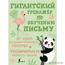 Гигантский тренажёр по обучению письму: от азов до каллиграфического почерка + увеличиваем скорость письма